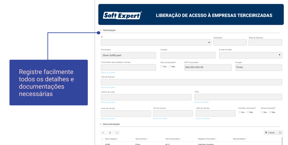 Gestão de Terceiros​